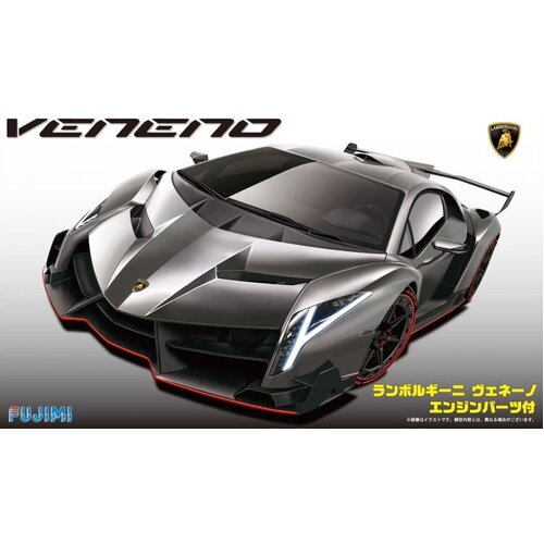 Fujimi 1/24 Lamborghini Veneno w/Engine (RS-94) Plastic Model Kit [12592]