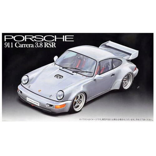 Fujimi 1/24 Porsche 911 Carrera 3.8 RSR (RS-120) Plastic Model Kit