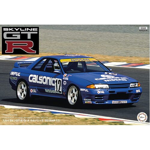 Fujimi 1/12 Nissan Skyline GT-R Gr.A Calsonic`92 (BNR32) (Axes No.3) Plastic Model Kit [14184]