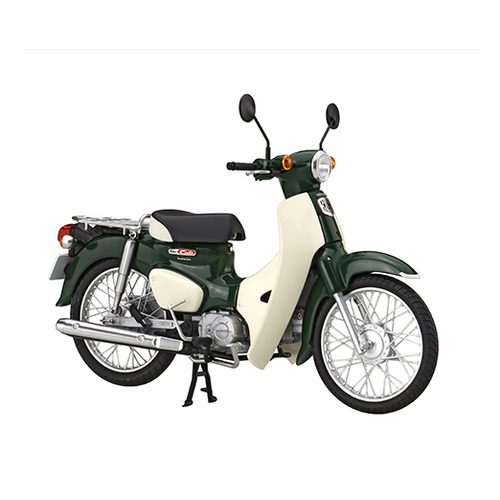 Fujimi 1/12 Super Cub110 (Tasmania Green Metallic) (B-NX-No7) Plastic Model Kit [14197]