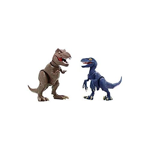 Fujimi 17085 Dinosaur Edition Tyrannosaurus v Velociraptor Showdown Set (FI No.4) Plastic Model Kit