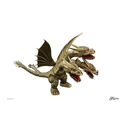 Fujimi Chibimaru King Ghidorah (1991) 70th Anniversary Version [Qstyle G-401] Plastic Model Kit