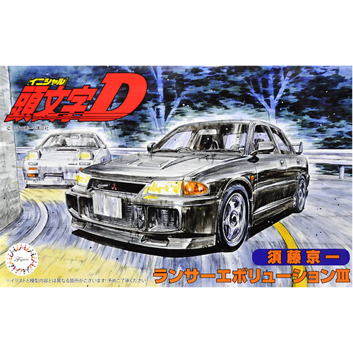 Fujimi 1/24 Lancer Evolution III Kyoichi Sudo  (ISD-9) Plastic Model Kit [18365]