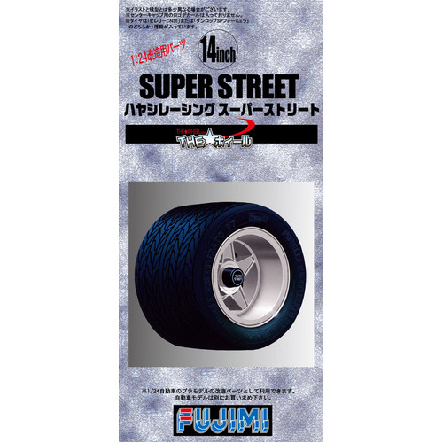 Fujimi 1/24 14 inch HAYASHI SUPER STREET (Wheel-48) Plastic Model Kit