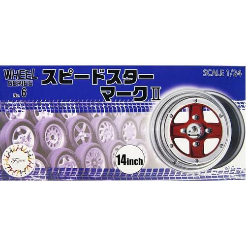 Fujimi 1/24 SSR Mark II 14inch (Wheel-06) Plastic Model Kit