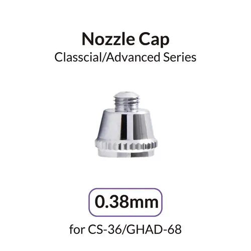 Gaahleri Airbrush 0.38mm Nozzle Cap for CS-36 & GHAD-68