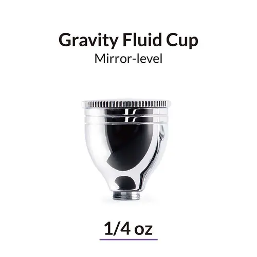 Gaahleri Airbrush Mirror Level Cup 1/4 OZ for Ace Series