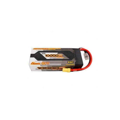 Gens Ace 4S Advanced 10000mAh 14.8V 100C Hardcase Lipo Battery (EC5)