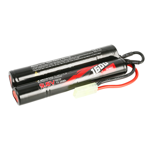 Gens Ace 8S Airsoft 1600mAh 9.6V  Soft Case NiMH Battery (Tamiya)