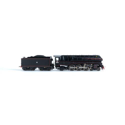 Gopher Models N Scale C38 Class Loco NSWGR 3803 Streamliner (black)