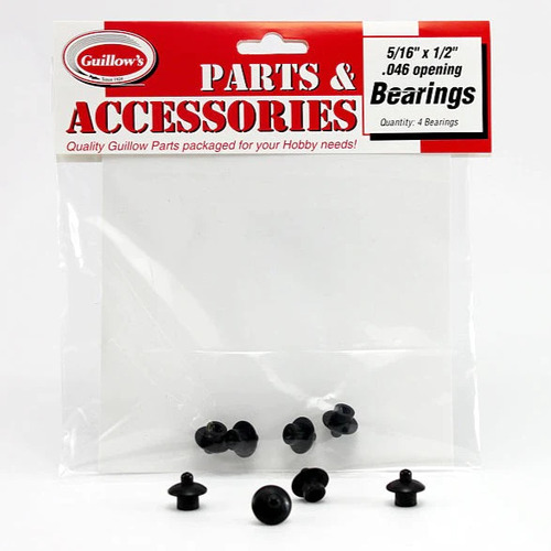 Guillow's 5/16” x ½” Thrust Bearings (4 bearings) Accessories Pack