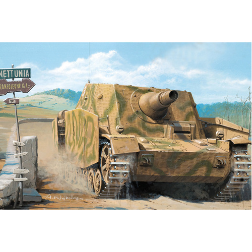 HobbyBoss 1/35 German STURMPANZER IV EARLY (MID PRODUCTION) W/ INTERIOR Plastic Model Kit [80135]