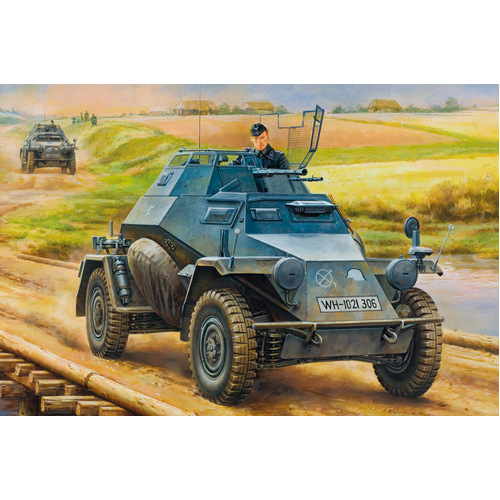 HobbyBoss 1/35 German Leichter Panzerspahwagen(2cm) Mid Version Plastic Model Kit [80149]