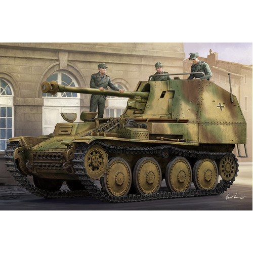 HobbyBoss 1/35 Marder III Ausf.M Tank Destroyer Sd.Kfz.138 - Late Plastic Model Kit [80168]