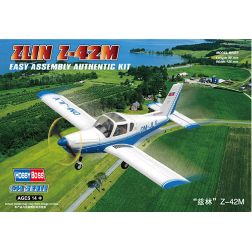 HobbyBoss 1/72 ZLIN Z-42M Plastic Model Kit [80231]