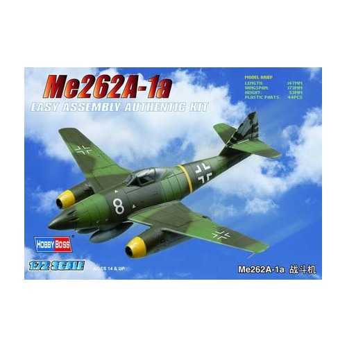 HobbyBoss 1/72 Me262A-2a Plastic Model Kit [80249]