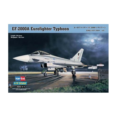 HobbyBoss 1/72 EF-2000A Eurofighter Typhoon Plastic Model Kit [80264]