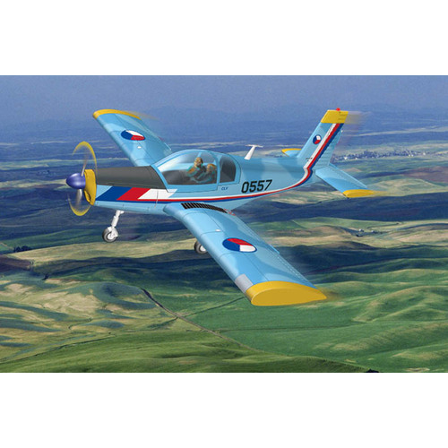 HobbyBoss 1/72 Czech Zlin Z-142 Plastic Model Kit [80282]