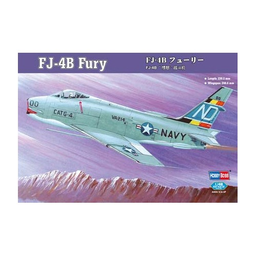 HobbyBoss 1/48 FJ-4B "Fury" Plastic Model Kit [80313]