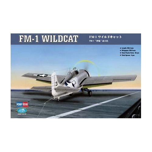 HobbyBoss 1/48 FM-1 Wildcat Plastic Model Kit [80329]