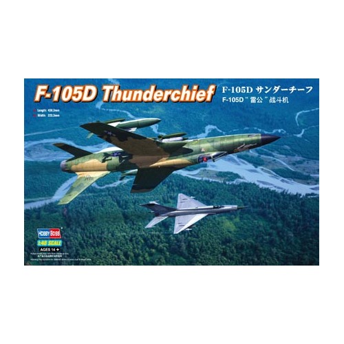 HobbyBoss 1/48 F-105D Thunderchief Plastic Model Kit [80332]