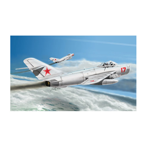 HobbyBoss 1/48 MiG-17 PFU Fresco E Plastic Model Kit [80337]