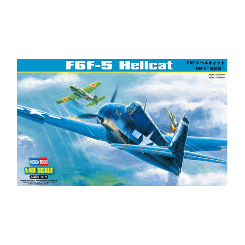 HobbyBoss 1/48 F6F-5 Hellcat Plastic Model Kit [80339]