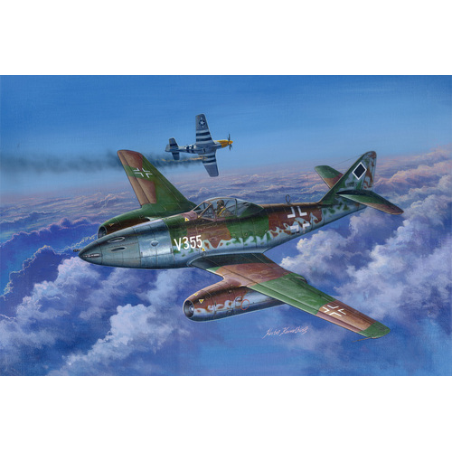 HobbyBoss 1/48 Me 262 A-1a/U5 Plastic Model Kit [80373]