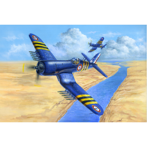 HobbyBoss 1/48 F4U-7 Corsair FRENCH NAVY Plastic Model Kit [80392]