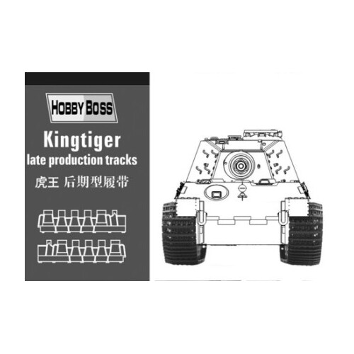 HobbyBoss 1/35 Kingtiger late production tracks Plastic Model Kit [81002]