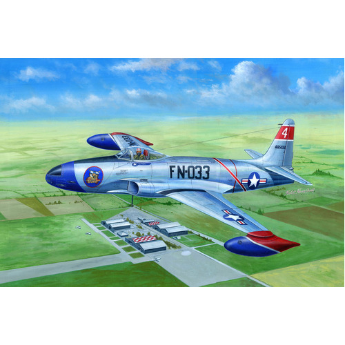 HobbyBoss 1/48 F-80A Shooting Star fighter Plastic Model Kit [81723]