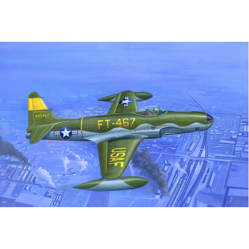 HobbyBoss 1/48 RF-80A Shooting Star fighter Plastic Model Kit [81724]