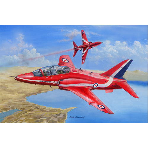 HobbyBoss 1/48 RAF Red Arrows Hawk T MK.1/1A Plastic Model Kit [81738]