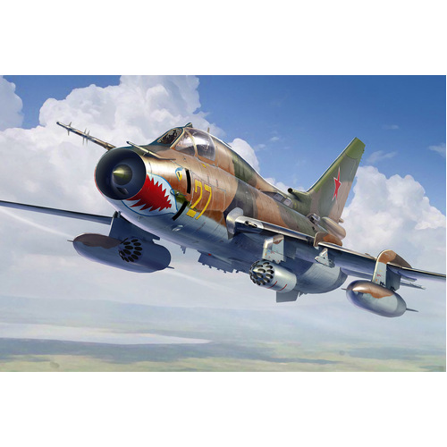 HobbyBoss 1/48 Su-17M4 Fitter-K Plastic Model Kit [81758]