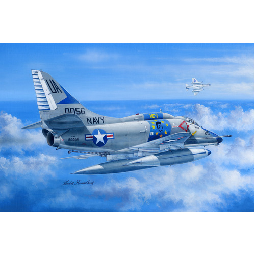 HobbyBoss 1/48 A-4E Sky Hawk Plastic Model Kit [81764]