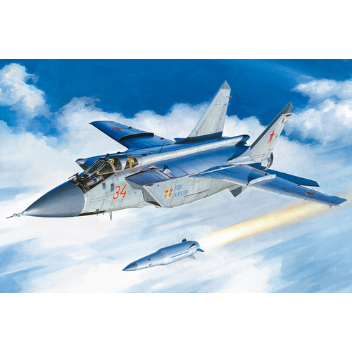 HobbyBoss 1/48 MiG-31BM. w/KH-47M2 Plastic Model Kit [81770]