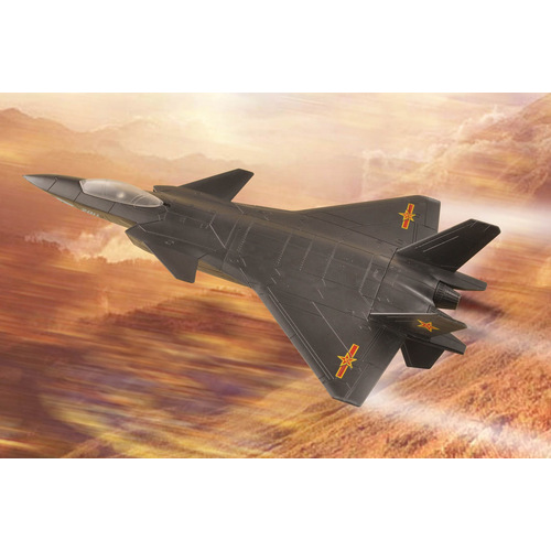 HobbyBoss 200mm Chinese J-20 Mighty Dragon Plastic Model Kit [81902]