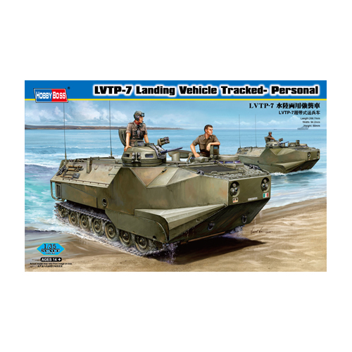 HobbyBoss 1/35 LVTP-7 Landing Vehicle Tracked- Personnel Plastic Model Kit [82409]