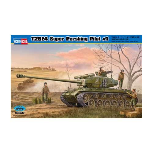 HobbyBoss 1/35 T26E4 Super Pershing, Pilot #1 Plastic Model Kit [82426]