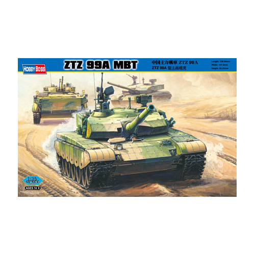 HobbyBoss 1/35 PLA ZTZ 99A MBT Plastic Model Kit [82439]