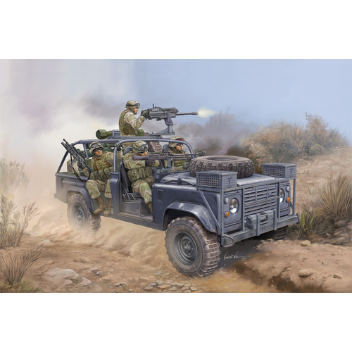 HobbyBoss 1/35 RSOV w/MK 19 grenade launcher Plastic Model Kit [82449]