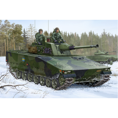 HobbyBoss 1/35 Sweden CV90-40 IFV Plastic Model Kit [82474]