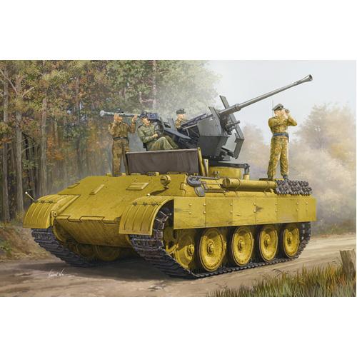 HobbyBoss 1/35 German Panther Ausf.D Flak Bergepanther Plastic Model Kit [82492]