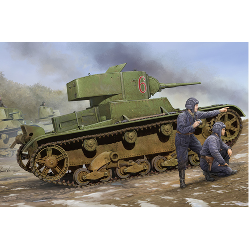 HobbyBoss 1/35 Soviet T-26 Light Infantry Tank Mod.1933 Plastic Model Kit [82495]