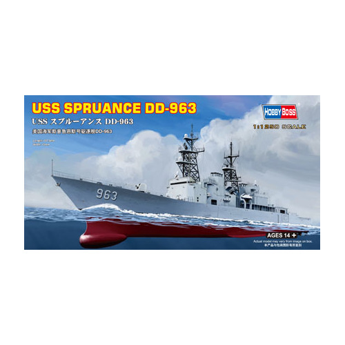 HobbyBoss 1/1250 SPRUANCE DD-963 Plastic Model Kit [82504]