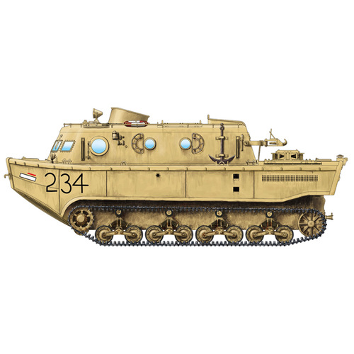 HobbyBoss 1/72 German Land-Wasser-Schlepper (LWS) Amphibious Tractor Early Prod. Model Kit [82918]