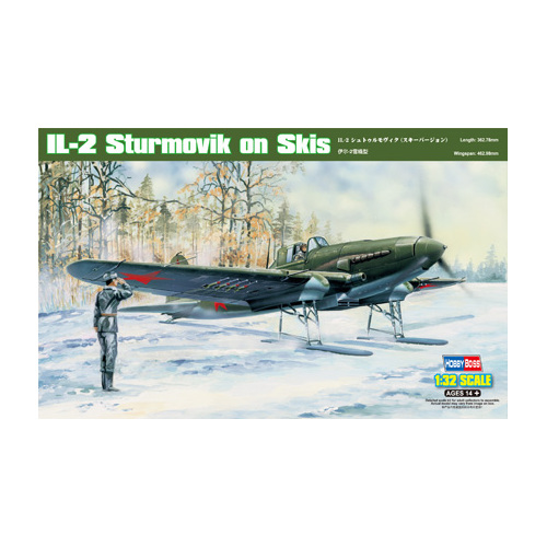 HobbyBoss 1/32 IL-2 Sturmovik on Skis Plastic Model Kit [83202]