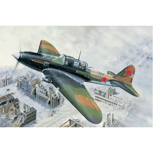 HobbyBoss 1/32 IL-2M Ground attack aircraft Plastic Model Kit [83203]