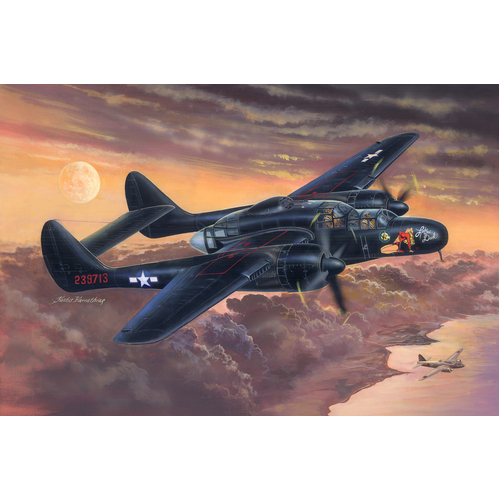 HobbyBoss 1/32 P-61B Black Widow Plastic Model Kit [83209]