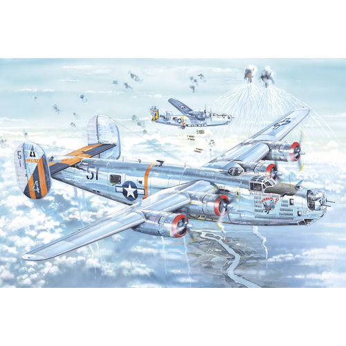 HobbyBoss 1/32 B-24J Liberator Plastic Model Kit [83211]*Aus Decals*